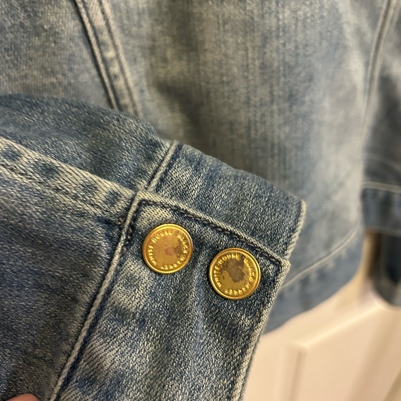 White House Black Market Denim Jacket - Picture 7 of 9